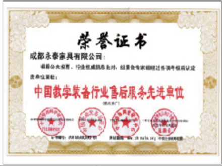 荣誉展示